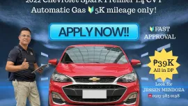 2022 Chevrolet Spark Premier 1.4 CVT AT Gas 🔥𝐉𝐄𝐒𝐒𝐄𝐍 𝐌𝐄𝐍𝐃𝐎𝐙𝐀 🙋‍♂️☎️ 09279850198