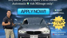 2017 BMW 318D 2.0 Sport Turbo Dsl AT 🔥#𝟙 ℂ𝔸𝕃𝕃-𝐉𝐄𝐒𝐒𝐄𝐍 𝐌𝐄𝐍𝐃𝐎𝐙𝐀 🙋‍♂️☎️ 09279850198
