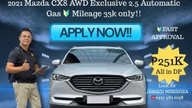 2021 Mazda CX8 AWD Exclusive 2.5 AT Gas 🔥CALL NOW! JESSEN MENDOZA🙋‍♂️☎️  09279850198