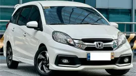 2015 Honda Mobilio 1.5 RS Gas Automatic ✅63K ALL IN🔥🙋🏻‍♂️𝐂𝐀𝐑𝐋 𝐁𝐎𝐍𝐍𝐄𝐕𝐈𝐄📲0938 458 8779