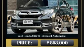 2018 Honda CRV S 1.6 Diesel Automatic 🔥𝐉𝐄𝐒𝐒𝐄𝐍 𝐌𝐄𝐍𝐃𝐎𝐙𝐀🙋‍♂️☎️  09279850198