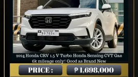 2024 Honda CRV 1.5 V Turbo Honda Sensing CVT Gas 🔥𝐉𝐄𝐒𝐒𝐄𝐍 𝐌𝐄𝐍𝐃𝐎𝐙𝐀🙋‍♂️☎️  09279850198