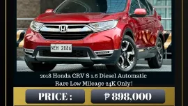2018 Honda CRV S 1.6 Diesel Automatic 🔥𝐉𝐄𝐒𝐒𝐄𝐍 𝐌𝐄𝐍𝐃𝐎𝐙𝐀🙋‍♂️☎️  09279850198
