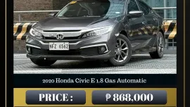 2020 Honda Civic E 1.8 Gas Automatic 🔥𝐉𝐄𝐒𝐒𝐄𝐍 𝐌𝐄𝐍𝐃𝐎𝐙𝐀🙋‍♂️☎️  09279850198
