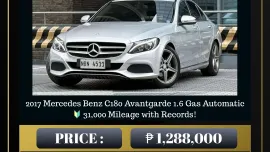 2017 Mercedes Benz C180 Avantgarde 1.6 Gas AT 🔥𝐉𝐄𝐒𝐒𝐄𝐍 𝐌𝐄𝐍𝐃𝐎𝐙𝐀🙋‍♂️☎️  09279850198