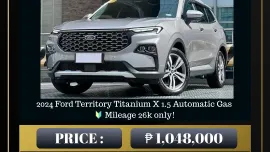 2024 Ford Territory Titanium X 1.5 Automatic 🔥𝐉𝐄𝐒𝐒𝐄𝐍 𝐌𝐄𝐍𝐃𝐎𝐙𝐀🙋‍♂️☎️  09279850198
