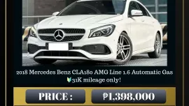 2018 Mercedes Benz CLA180 AMG Line 1.6 AT Gas 