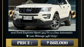 2016 Ford Explorer Sport 4x4 V6 3.5 Gas AT 🔥𝐉𝐄𝐒𝐒𝐄𝐍 𝐌𝐄𝐍𝐃𝐎𝐙𝐀🙋‍♂️☎️  09279850198