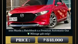 2020 Mazda 3 Hatchback 2.0 Premium AT Gas 🔥𝐉𝐄𝐒𝐒𝐄𝐍 𝐌𝐄𝐍𝐃𝐎𝐙𝐀🙋‍♂️☎️  09279850198