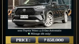 2022 Toyota Veloz 1.5 G Gas Automatic 🔥𝐉𝐄𝐒𝐒𝐄𝐍 𝐌𝐄𝐍𝐃𝐎𝐙𝐀🙋‍♂️☎️  09279850198