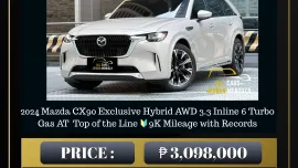 2024 Mazda CX90 Exclusive Hybrid AWD 3.3 Inline 6 Turbo 🔥Jessen Mendoza🙋‍♂️☎️ 09279850198