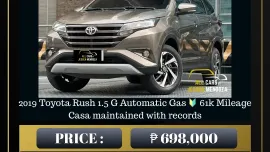 2019 Toyota Rush 1.5 G Automatic Gas 🔥𝐉𝐄𝐒𝐒𝐄𝐍 𝐌𝐄𝐍𝐃𝐎𝐙𝐀🙋‍♂️☎️  09279850198