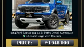 2024 Ford Raptor 4x4 2.0 Bi Turbo Diesel Automatic 🔥𝐉𝐄𝐒𝐒𝐄𝐍 𝐌𝐄𝐍𝐃𝐎𝐙𝐀🙋‍♂️☎️  09279850198