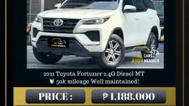2021 Toyota Fortuner 2.4G Diesel m/t 🔥JESSEN MENDOZA🔰☎️09279850198