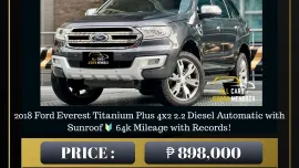 2018 Ford Everest Titanium Plus 4x2 2.2 Diesel AT 🔥𝐉𝐄𝐒𝐒𝐄𝐍 𝐌𝐄𝐍𝐃𝐎𝐙𝐀🙋‍♂️☎️  09279850198