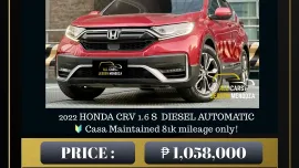 2022 HONDA CRV 1.6 S  DIESEL AUTOMATIC 🔥𝐉𝐄𝐒𝐒𝐄𝐍 𝐌𝐄𝐍𝐃𝐎𝐙𝐀🙋‍♂️☎️  09279850198