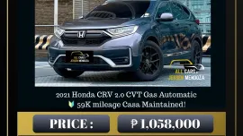 2021 Honda CRV 2.0 CVT Gas Automatic 🔥𝐉𝐄𝐒𝐒𝐄𝐍 𝐌𝐄𝐍𝐃𝐎𝐙𝐀🙋‍♂️☎️  09279850198