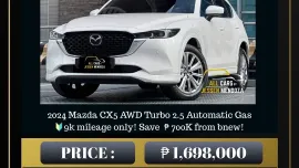 2024 Mazda CX5 AWD Turbo 2.5 Automatic Gas 🔥𝐉𝐄𝐒𝐒𝐄𝐍 𝐌𝐄𝐍𝐃𝐎𝐙𝐀🙋‍♂️☎️  09279850198
