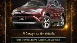 2017 Toyota Rav4 Active 4x2 AT Gas 🔥𝐉𝐄𝐒𝐒𝐄𝐍 𝐌𝐄𝐍𝐃𝐎𝐙𝐀🙋‍♂️☎️  09279850198