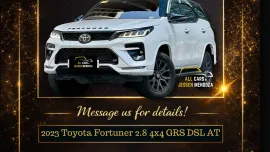 2023 Toyota Fortuner 2.8 4x4 GRS Dsl🔥𝐉𝐄𝐒𝐒𝐄𝐍 “𝑲𝒂𝒌𝒐𝒕𝒔𝒆” 𝐌𝐄𝐍𝐃𝐎𝐙𝐀🙋‍♂️☎️09279850198