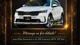 2022 Kia Sorento 2.2L SX AT Dsl 🔥𝐉𝐄𝐒𝐒𝐄𝐍 𝐌𝐄𝐍𝐃𝐎𝐙𝐀🙋‍♂️☎️  09279850198