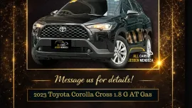 2023 Toyota Corolla Cross 1.8 G AT Gas  🔥𝐉𝐄𝐒𝐒𝐄𝐍 𝐌𝐄𝐍𝐃𝐎𝐙𝐀🙋‍♂️☎️  09279850198