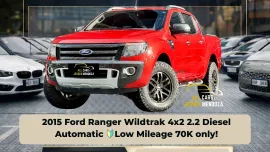 2015 Ford Ranger Wildtrak 4x2 2.2 🔰Low Mileage 70K 🔥𝐉𝐄𝐒𝐒𝐄𝐍 𝐌𝐄𝐍𝐃𝐎𝐙𝐀🙋‍♂️☎️ 09279850198