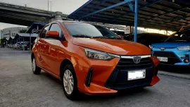 Selling Orange 2024 Toyota Wigo Hatchback affordable price
