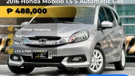 2016 Honda Mobilio 1.5 S Automatic Gas 🔥𝐉𝐄𝐒𝐒𝐄𝐍 𝐌𝐄𝐍𝐃𝐎𝐙𝐀🙋‍♂️☎️  09279850198