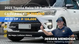 2023 Toyota Raize 1.0 Turbo Automatic Gas 🔥𝐉𝐄𝐒𝐒𝐄𝐍 𝐌𝐄𝐍𝐃𝐎𝐙𝐀🙋‍♂️☎️  09279850198
