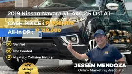 2019 Nissan Navara VL 4x4 2.5 Diesel Automatic 🔥𝐉𝐄𝐒𝐒𝐄𝐍 𝐌𝐄𝐍𝐃𝐎𝐙𝐀🙋‍♂️☎️  09279850198