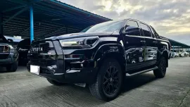 Pre-owned Black 2023 Toyota Hilux Conquest 2.8 4x4 AT for sale