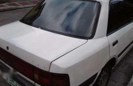 1995 Mazda 323 all original color white