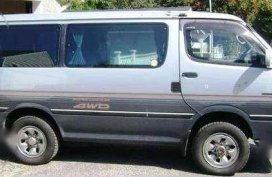 Toyota Hi-Ace 1993 model super custom 4WD TURBO