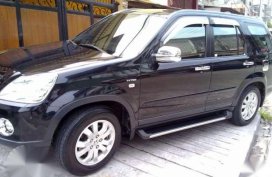 Honda CRV automatic 4x2 black