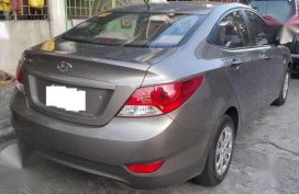 Gray Hyundai Accent MT 1.4 2013
