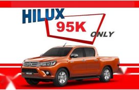 95K All IN 2017 Toyota Hilux 4X2 24 G DSL MT Diesel Manual