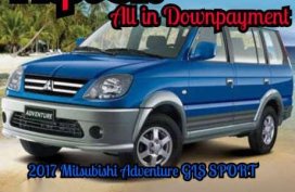 Php78k DP Yes All in 2017 Mitsubishi Adventure GLS Sport Mt