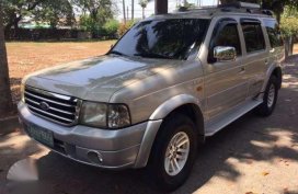 Ford Everest 2004 4x4 Automatic Tranny 2.5Tdci intercoolerturbo Diesel