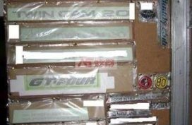 assorted emblems stickers decals for toyota corolla