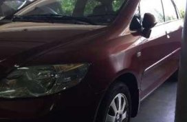 2008 honda city 1.3 AT red