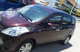 Very Fresh 2016 Suzuki Ertiga Burgundy Red