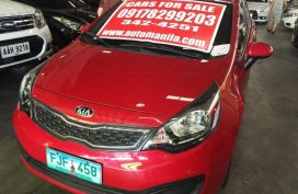 Kia Picanto 2013 Gasoline Automatic Red