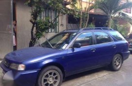 Blue Suzuki Esteem Wagon