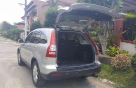 2007 Honda CRV Silver