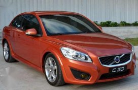Orange crush VOLVO C30 sports coupe A T special