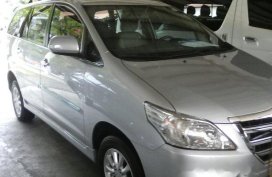 Toyota Innova 2014 Manual transmission