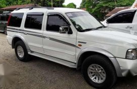 Ford Everest 4x2 manual diesel 2007model