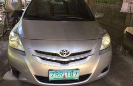Well maintained Toyota Vios E 2008 Beige Fully aircondition for sale