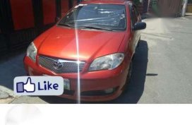 Rush sale Toyota Vios 2006 Manual Trans Orange for sale